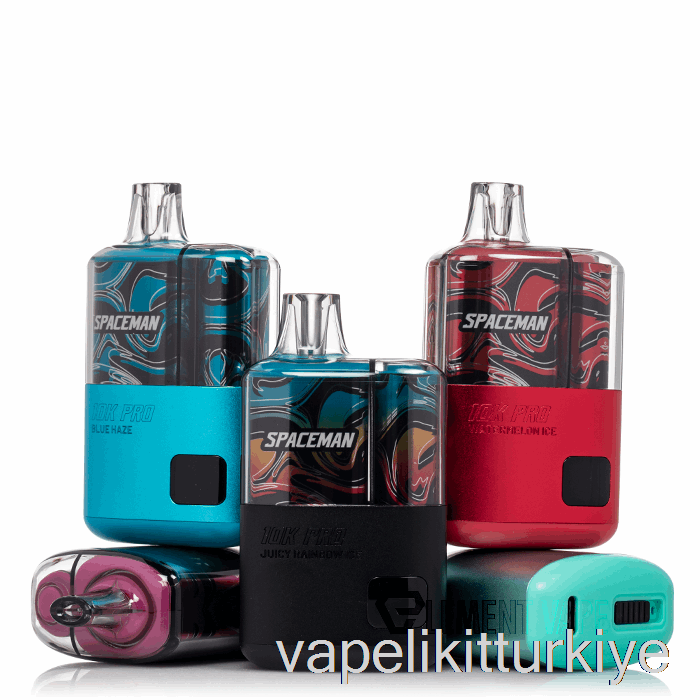 Vape Likit Spaceman 10k Pro Tek Kullanımlık Kutup Buz